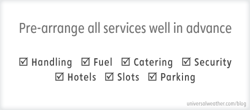 Prearrange Ground Services in Advance Prearrange Ground Services in Advance
