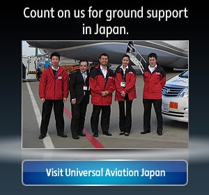 Aircraft Ground Support in Japan | Universal Aviation