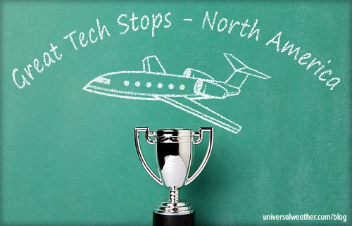 Great Tech Stops for Business Aviation - North America