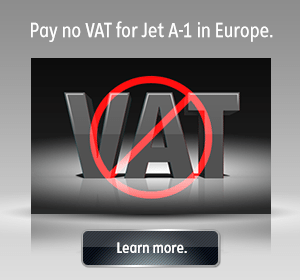 Pay no VAT for Jet A-1 in Europe. Learn more.