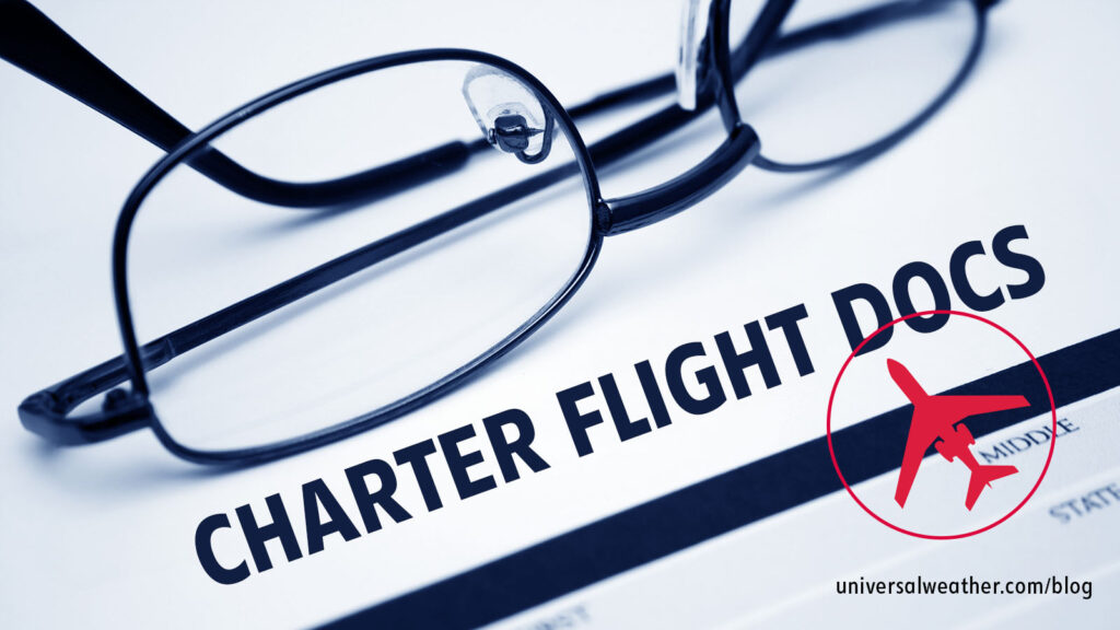 Charter Flight Documents - Business Aviation