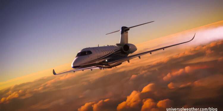 Weather Pressure Systems and Business Aviation