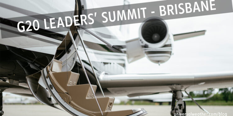 Business Aviation Trip Planning Tips: Brisbane G20 Leaders' Summit