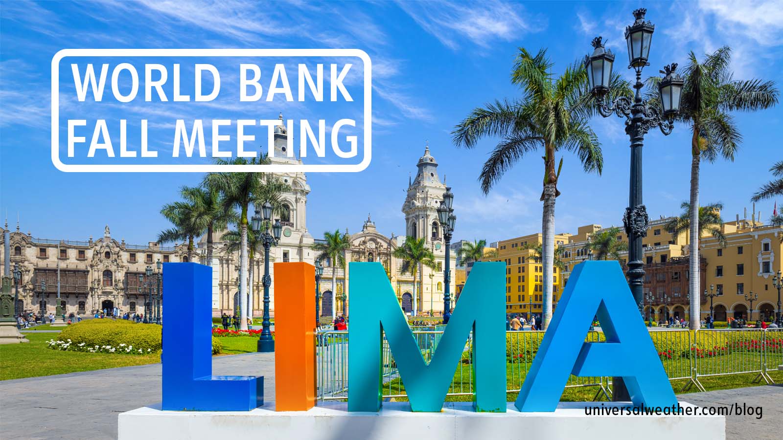 BizAv Ops: October 2015 World Bank Meeting in Lima – Part 1: Airports, Alternates, and Local Area