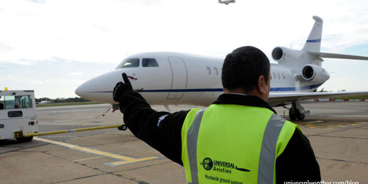 Technical Stops for Business Aviation