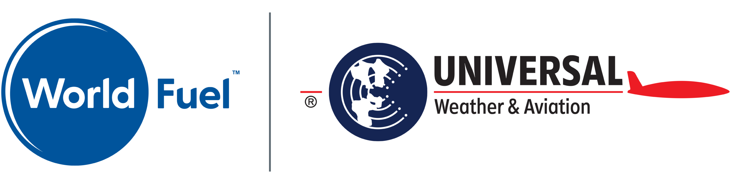 Universal Cobrand Logo with World Fuel